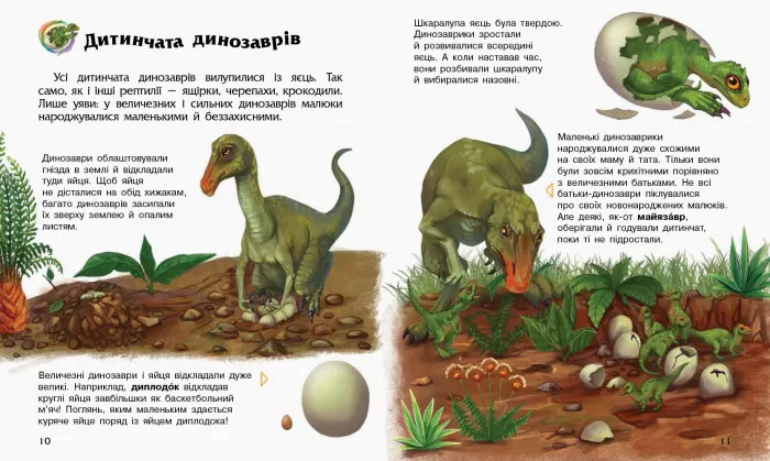 Енциклопедія дошкільника (нова) : Динозаври (у) 614022