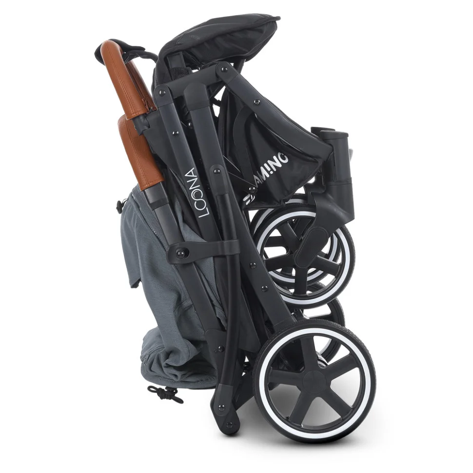 Коляска дитяча прогулянкова EL CAMINO ME 1090-1 Smoke Gray
