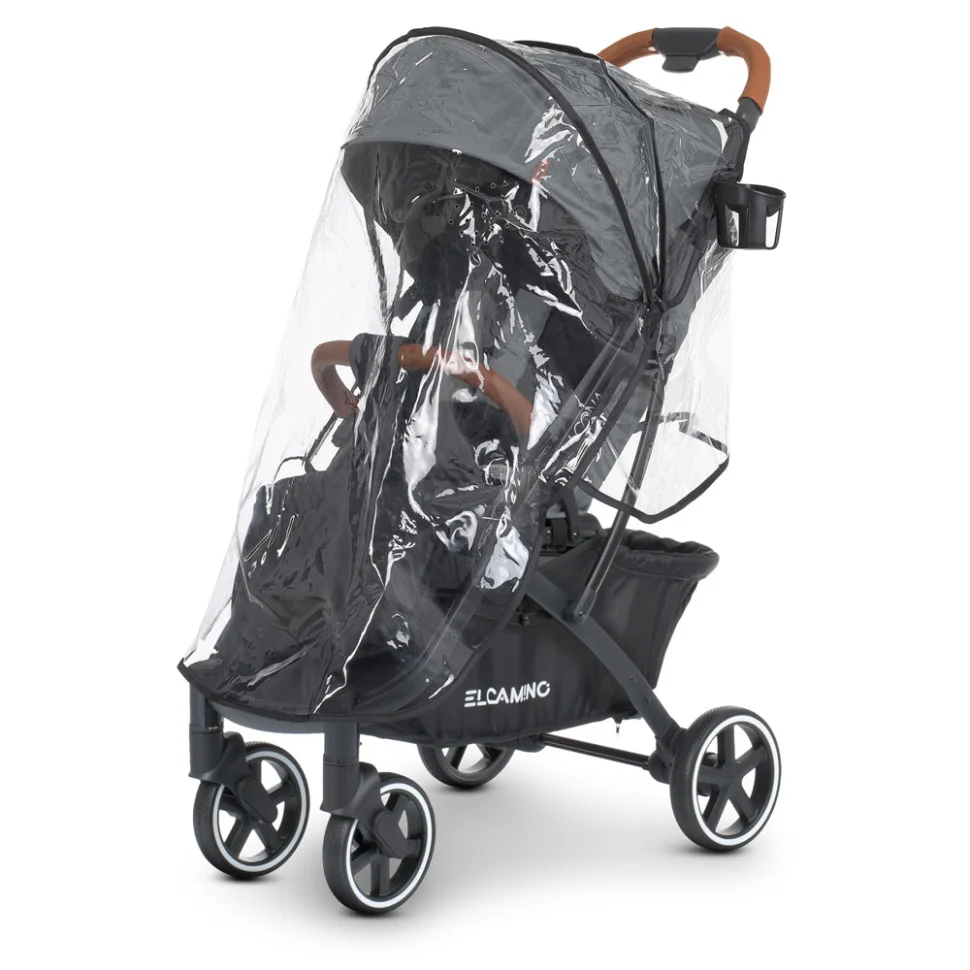Коляска дитяча прогулянкова EL CAMINO ME 1090-1 Smoke Gray