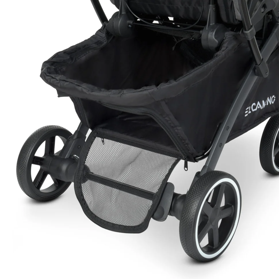 Коляска дитяча прогулянкова EL CAMINO ME 1090-1 Smoke Gray