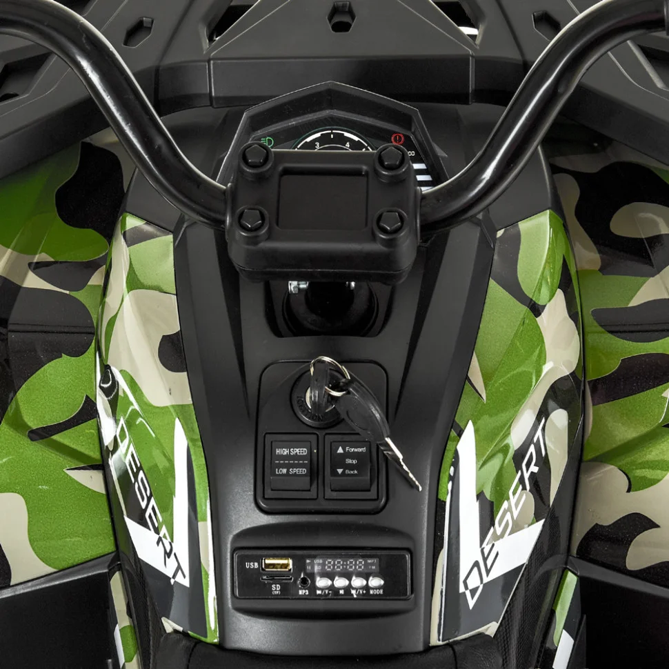 Дитячий електромобіль Квадроцикл Bambi Racer M 4081EBLRS-18 до 50 кг
