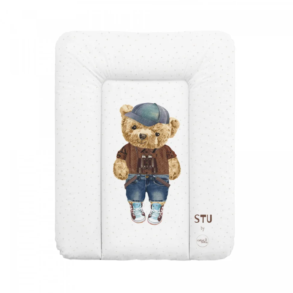 Пеленальный матрас Stu Cebababy W-143-132-683 Fluffy Puffy, 50х70 см