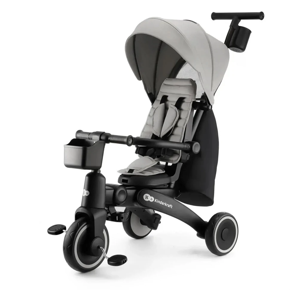 Детский трехколесный велосипед Jazz 2 Kinderkraft KRJAZZ02GRY0000 Grey