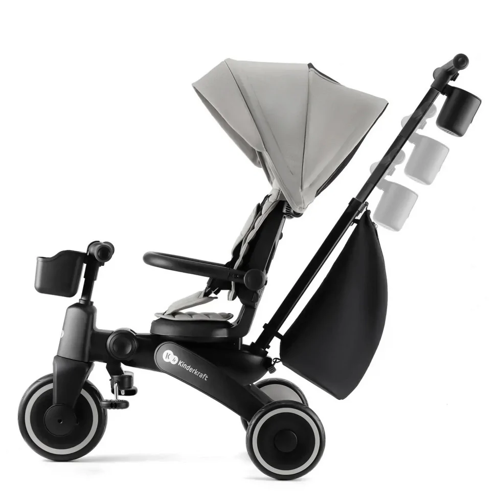 Детский трехколесный велосипед Jazz 2 Kinderkraft KRJAZZ02GRY0000 Grey