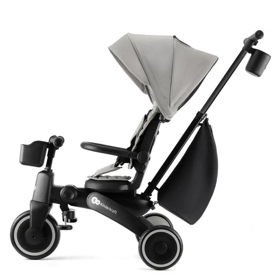Детский трехколесный велосипед Jazz 2 Kinderkraft KRJAZZ02GRY0000 Grey