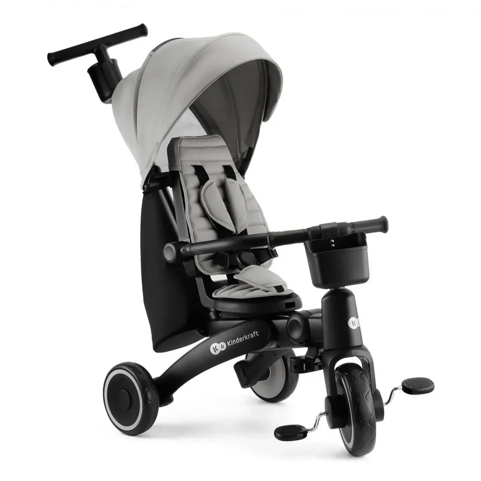 Детский трехколесный велосипед Jazz 2 Kinderkraft KRJAZZ02GRY0000 Grey