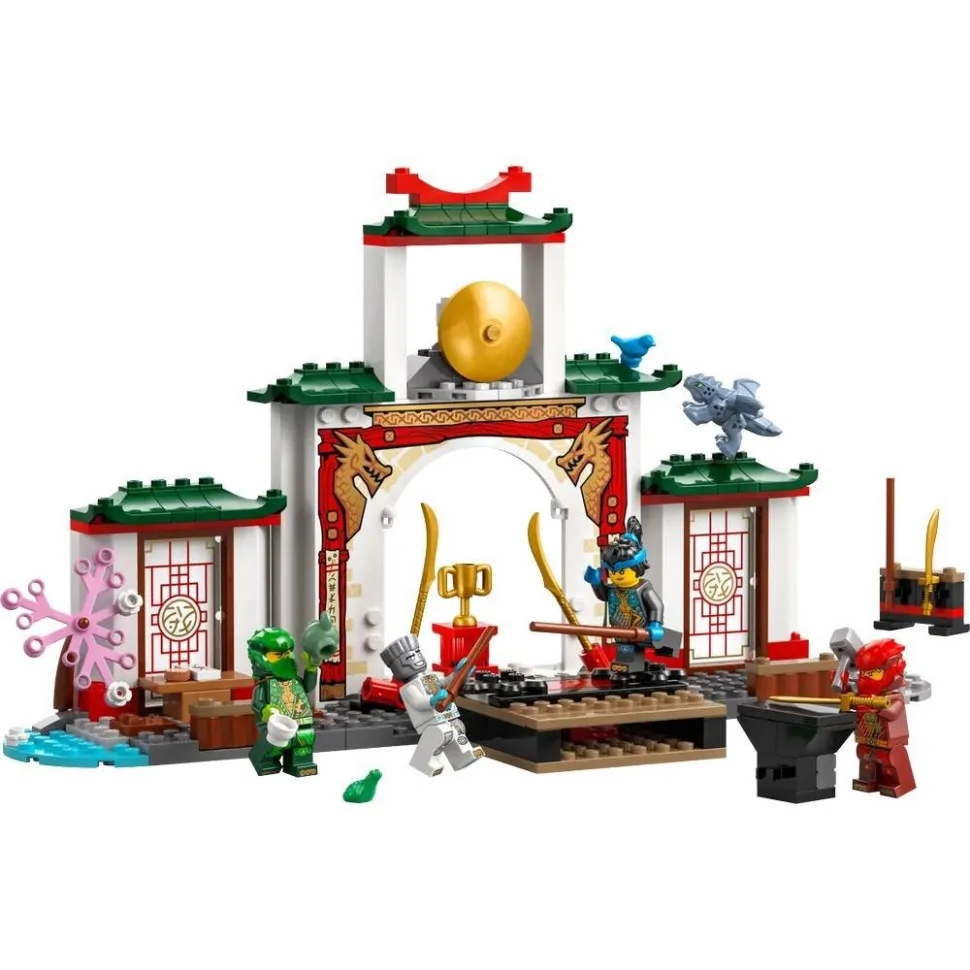 Конструктор детский Храм ниндзя Спин-джитсу LEGO 71831, 158 деталей