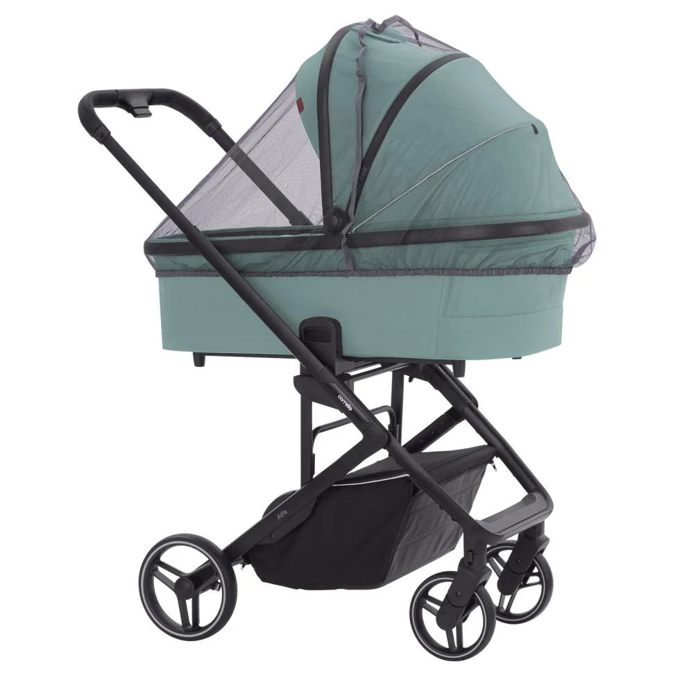 Коляска дитяча універсальна 2в1 CARRELLO Alfa CRL-6507 Parrot Green
