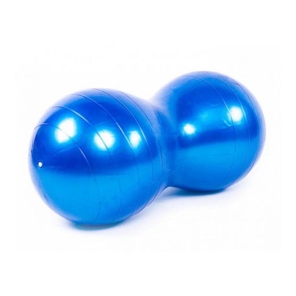 М'яч для фітнесу Peanut EasyFit EF-3022-BL 45 х 90 см, синій