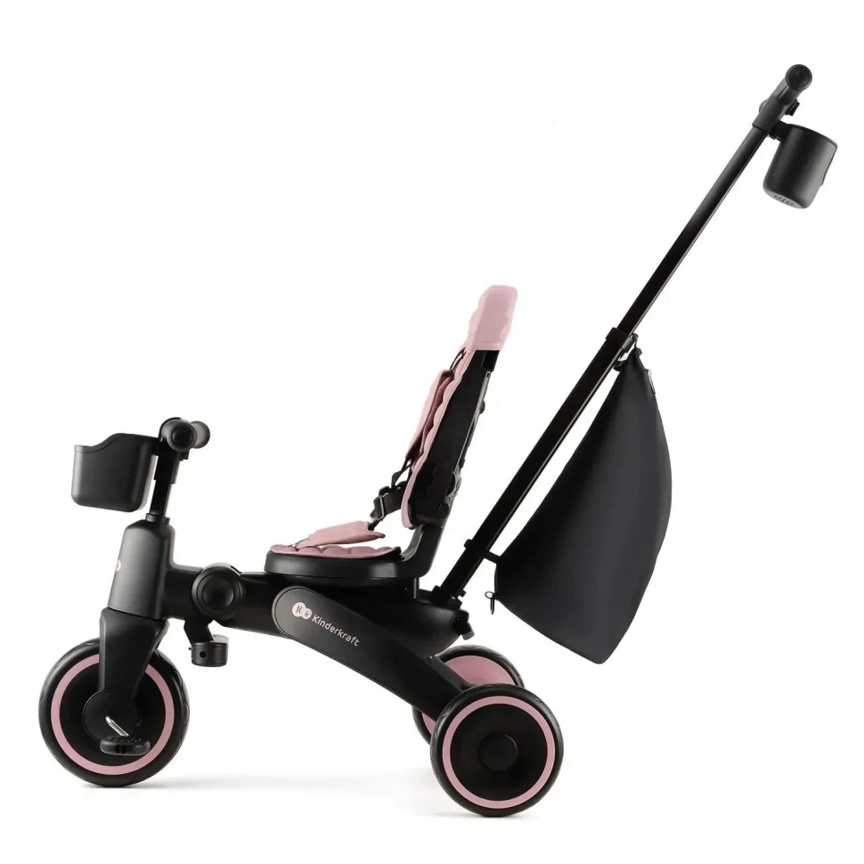 Детский трехколесный велосипед Jazz 2 Kinderkraft KRJAZZ02PNK0000 Pink