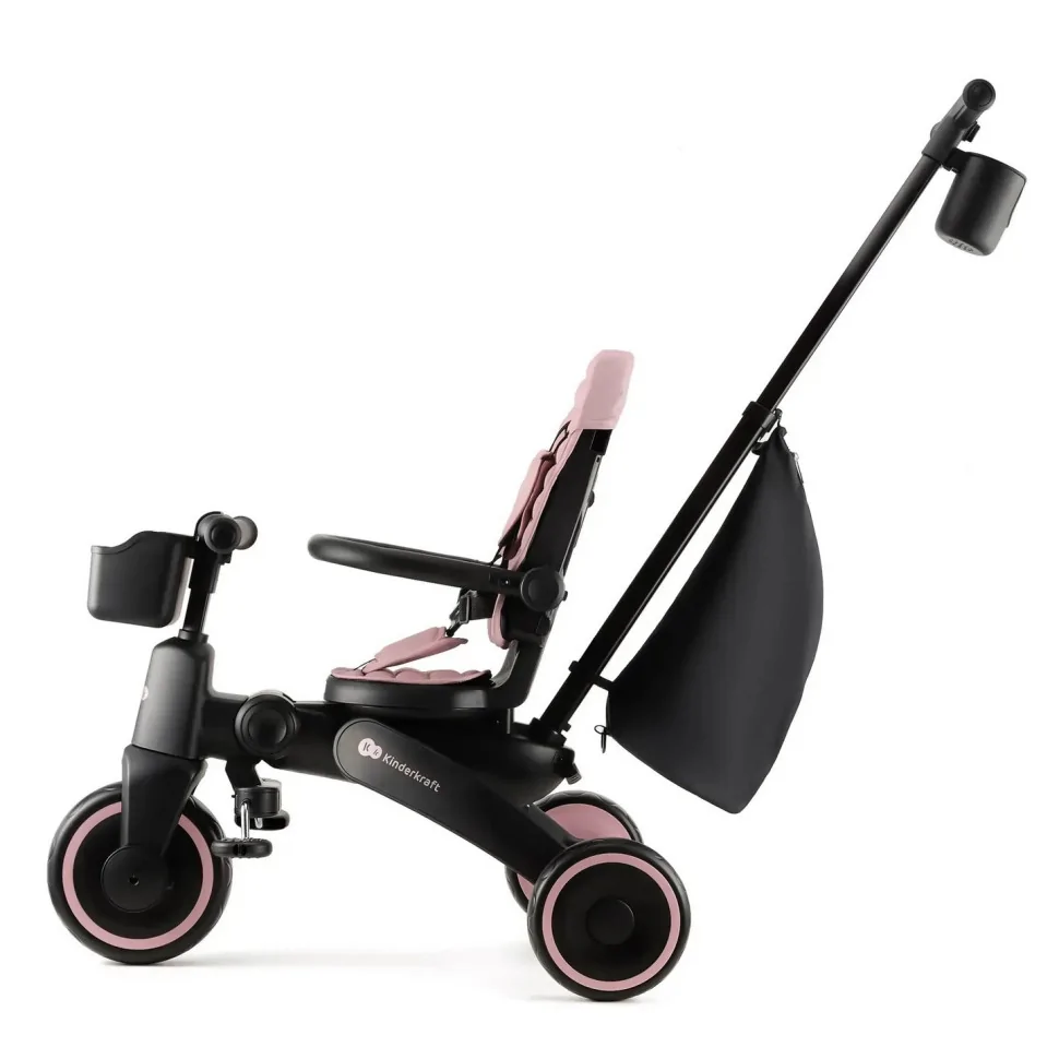 Детский трехколесный велосипед Jazz 2 Kinderkraft KRJAZZ02PNK0000 Pink