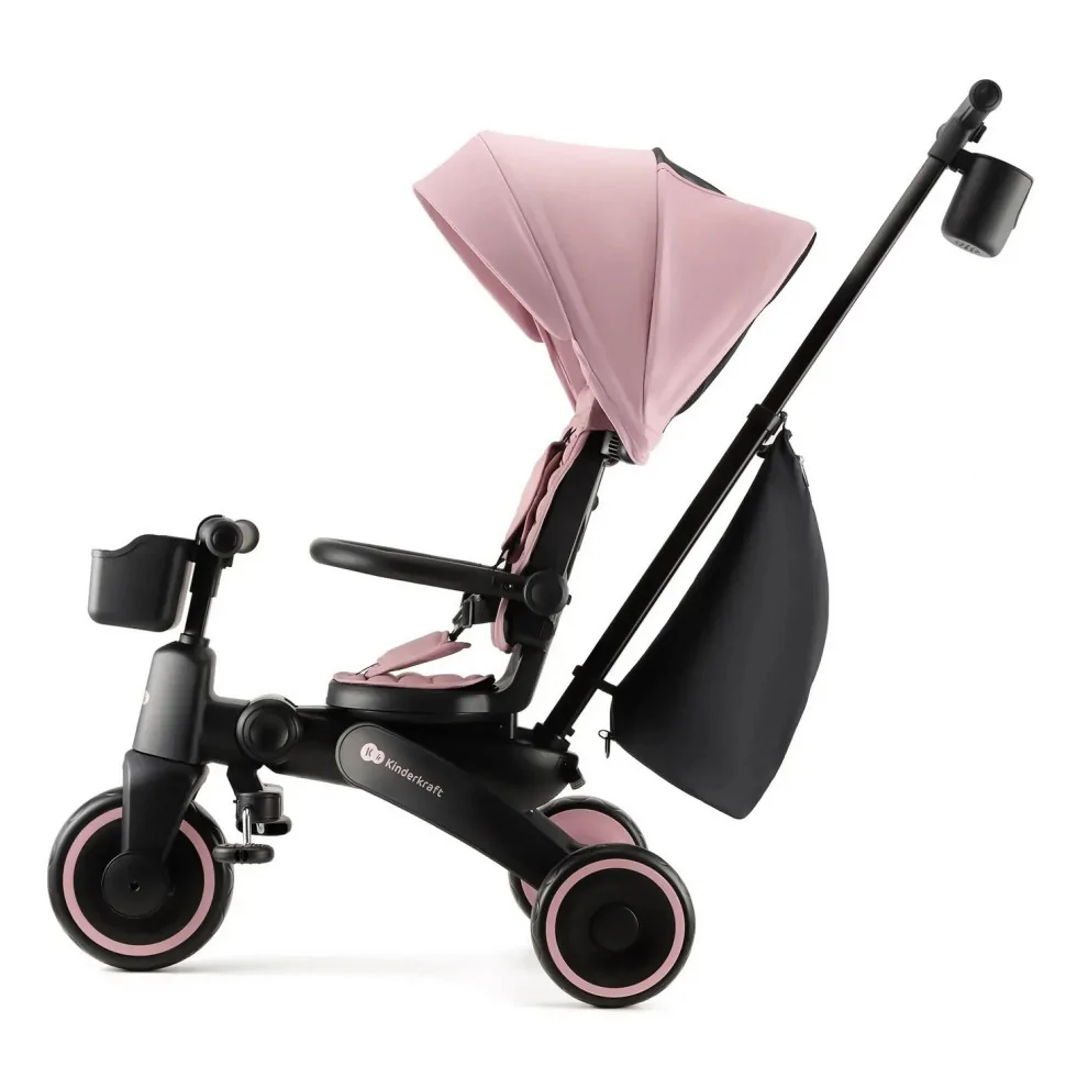 Детский трехколесный велосипед Jazz 2 Kinderkraft KRJAZZ02PNK0000 Pink