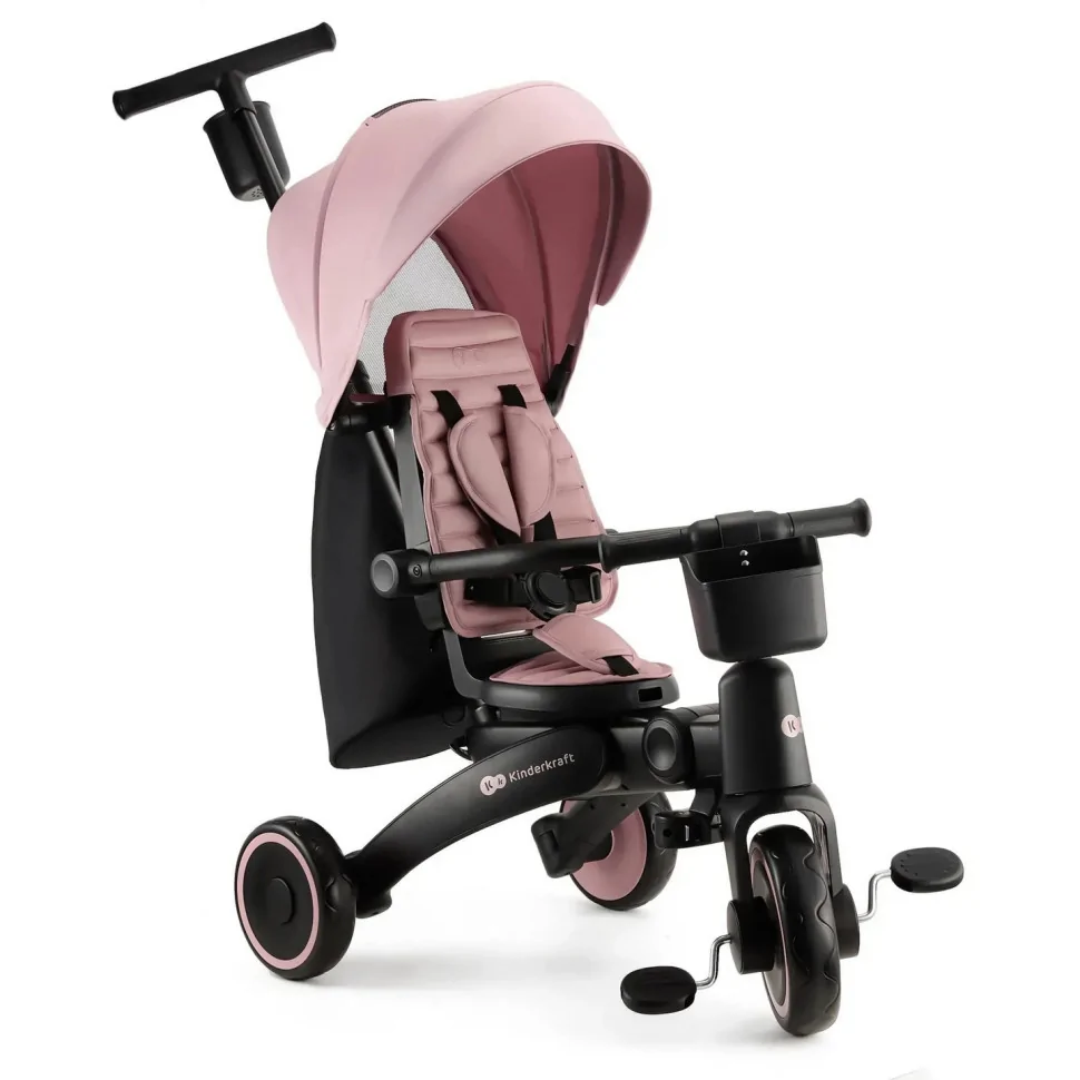 Детский трехколесный велосипед Jazz 2 Kinderkraft KRJAZZ02PNK0000 Pink