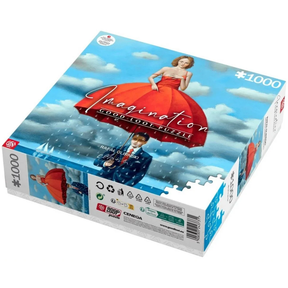 Пазл классический Imagination: Rafal Olbinski Defence Against Banality GoodLoot 5908305243731, 1000 элементов