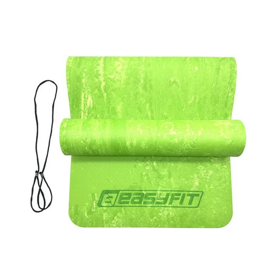 Килимок для йоги та фітнесу PER Premium Mat EasyFit EF-1930-1-GN 8 мм, салатовий