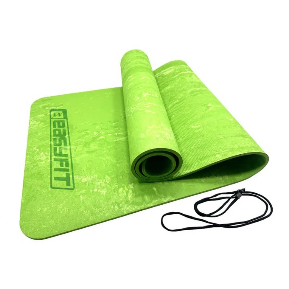 Килимок для йоги та фітнесу PER Premium Mat EasyFit EF-1930-1-GN 8 мм, салатовий