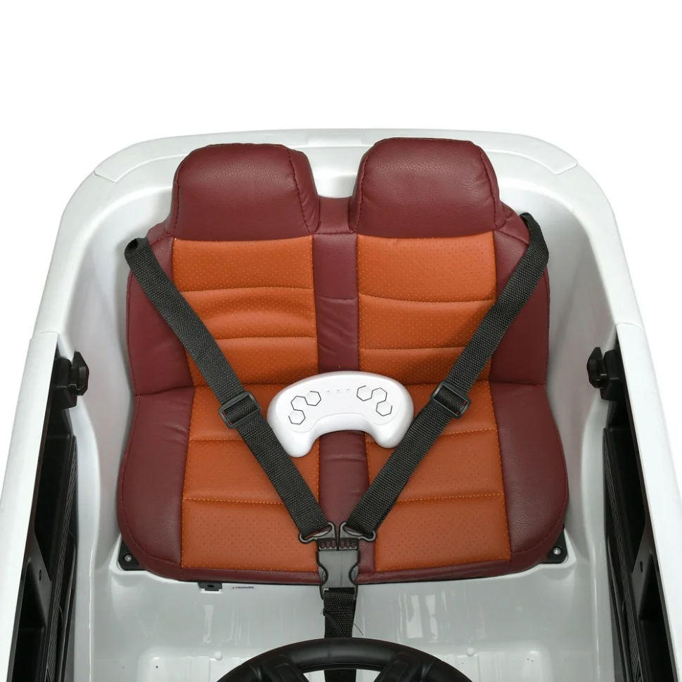 Детский электромобиль Джип Bambi Racer M 4837EBLR-1 белый до 40 кг