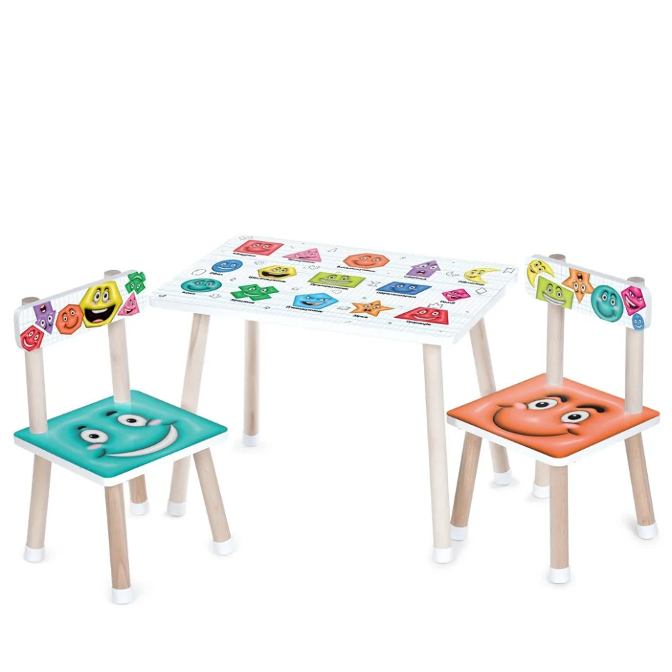 Детский Столик Bambi M 501-4 столешница 60 х 40 см, 2 стульчика