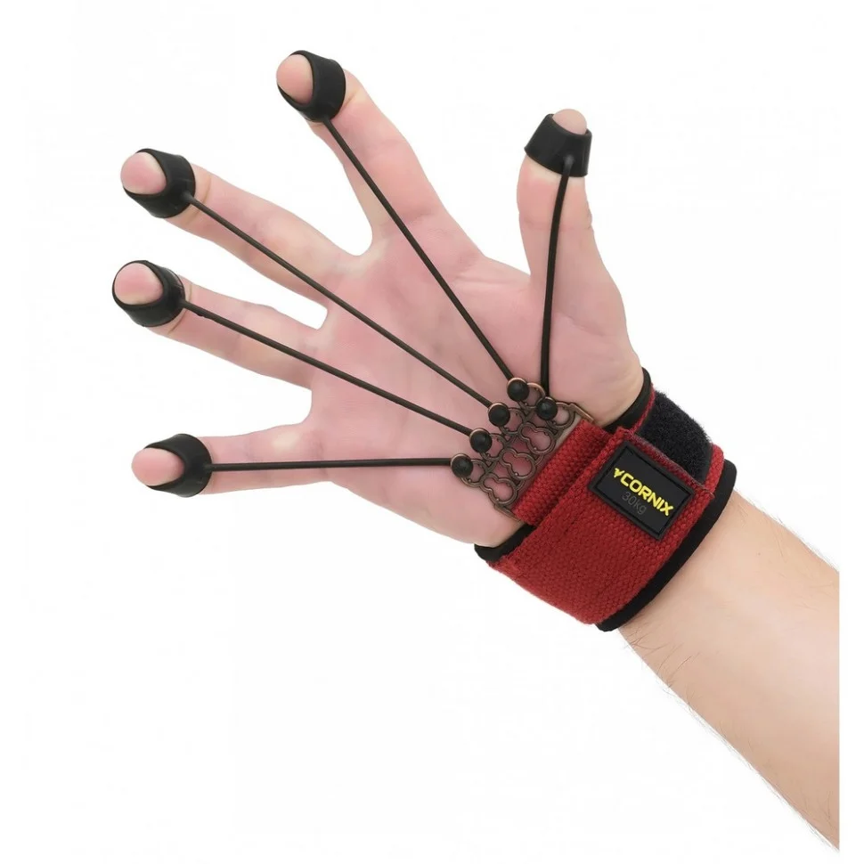 Эспандер для пальцев и запястья Finger Gripper Pro Cornix XR-0217, 30 кг