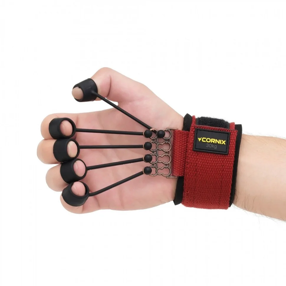 Эспандер для пальцев и запястья Finger Gripper Pro Cornix XR-0217, 30 кг