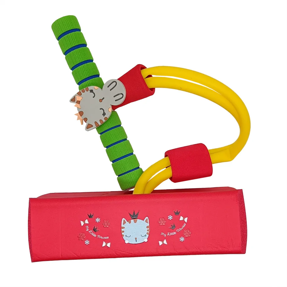 Детский джампинг Bambi 67942(Red) подсветка, пищалка