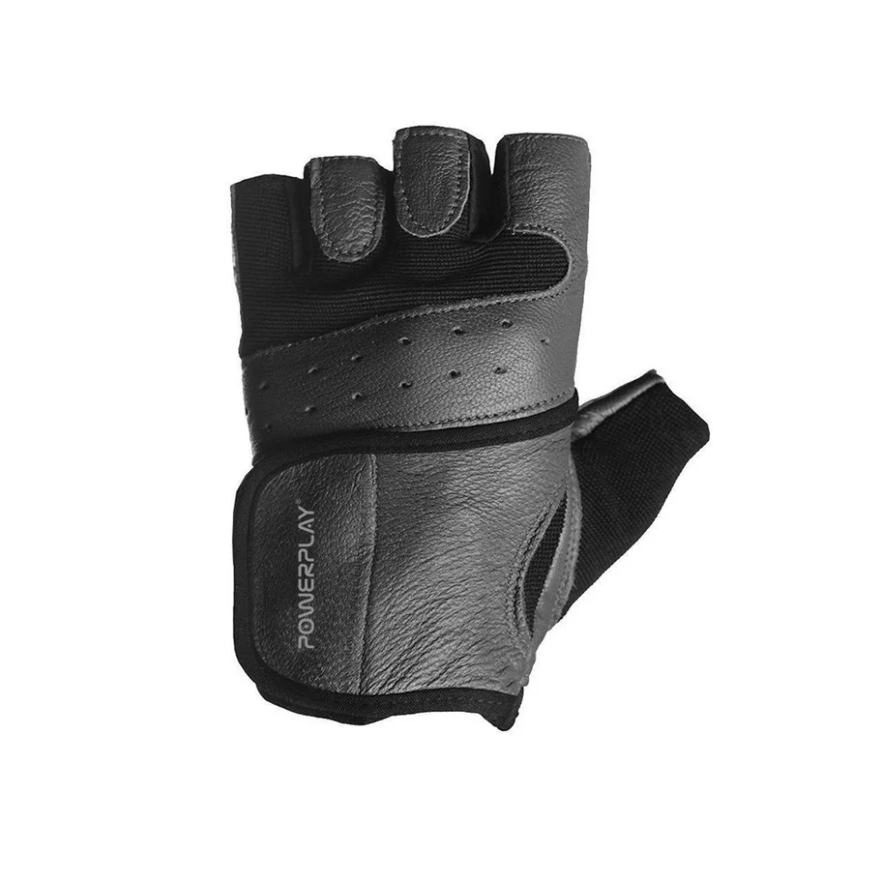 Рукавички для фітнесу PowerPlay PP_2229_XL_Black, Чорні, XL