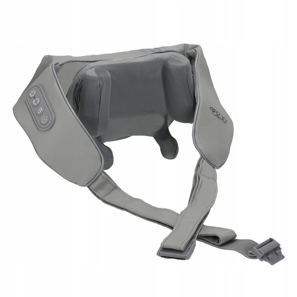 Накидка-масажер Shiatsu Evo+ 4FIZJO P-5905973404150 для шиї та спини, акумуляторний, Grey
