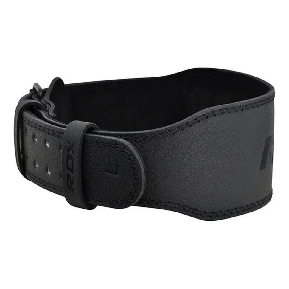 Пояс для важкої атлетики 4 RDX Inc Limited WBS-4FB-2XL, шкіряний, Black 2XL