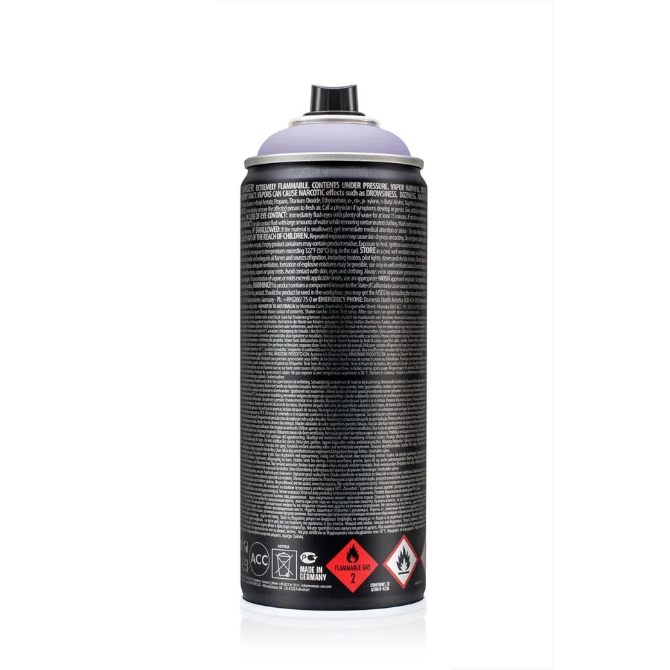 Аэрозольная краска Montana Black 4115 263927 Лаванда (Lavender) 400 мл