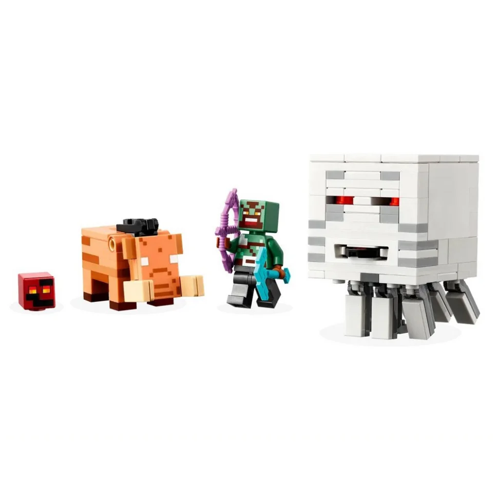 Конструктор Minecraft Засада у портала в Нижний мир LEGO 21255, 352 детали