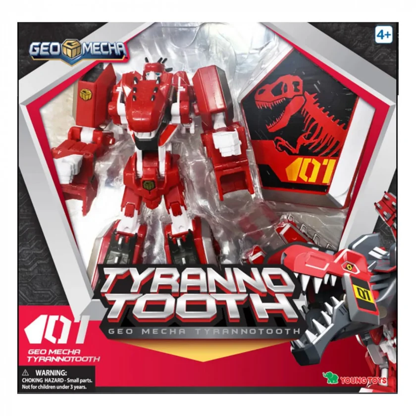 Трансформеры robot Tyranno Tooth Geomecha 324012, 3 в 1