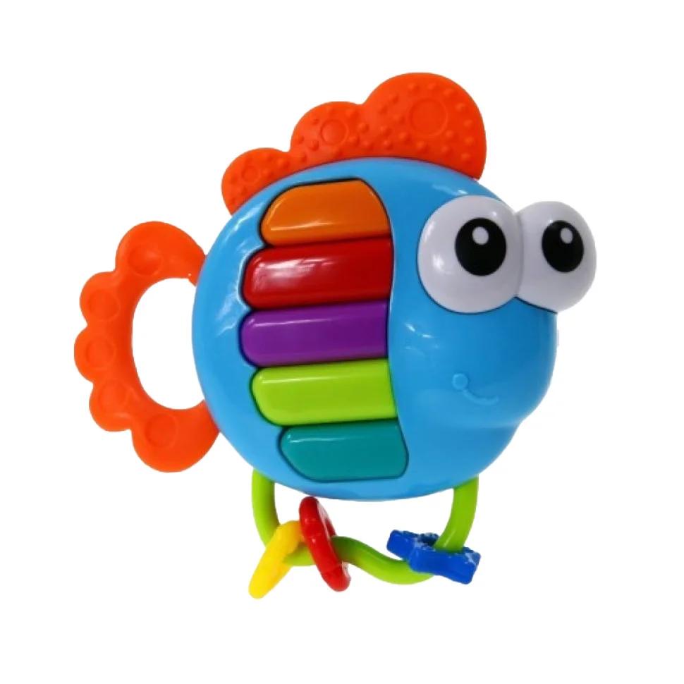 Музичне брязкальце Рибка Baby Mix KP-0698 з музикою