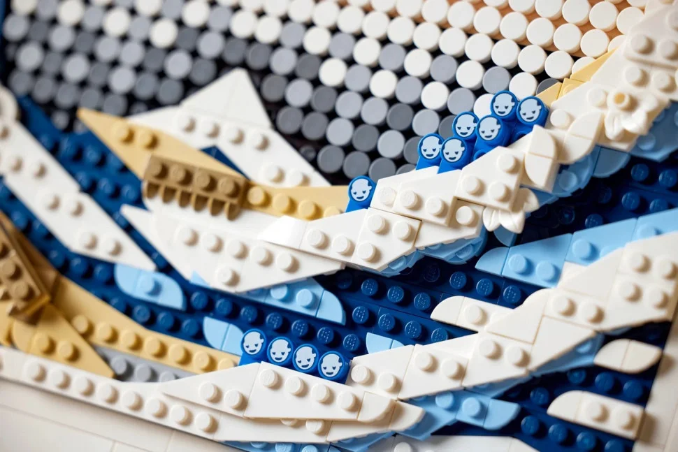 Конструктор LEGO ART Хокусай, «Велика хвиля» 31208