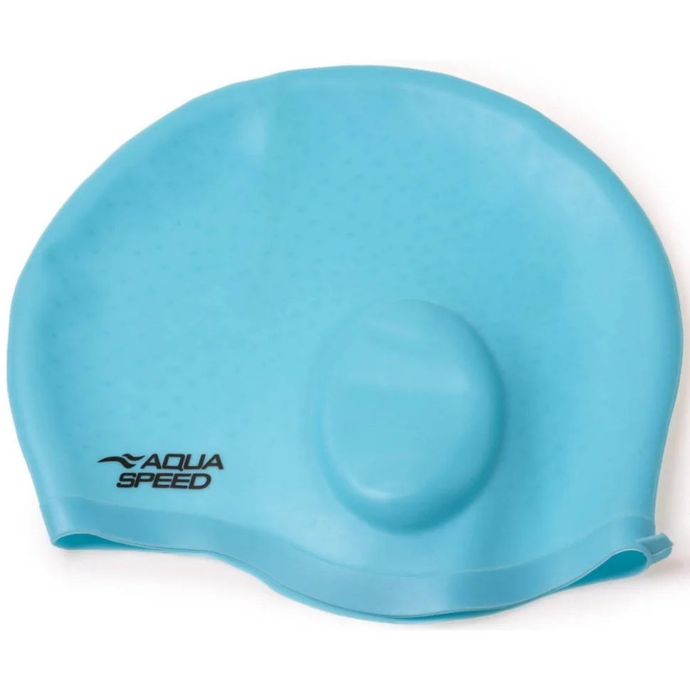 Шапочка для плавання EAR CAP Comfort 9892 Aqua Speed 289-02 бірюзовий, OSFM