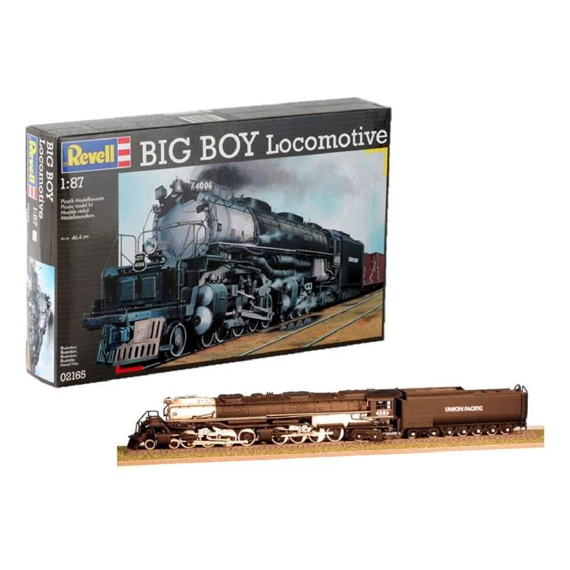 Збірна модель-копія Локомотив Big Boy Locomotive Revell RVL-02165 рівень 3 масштаб 1:87