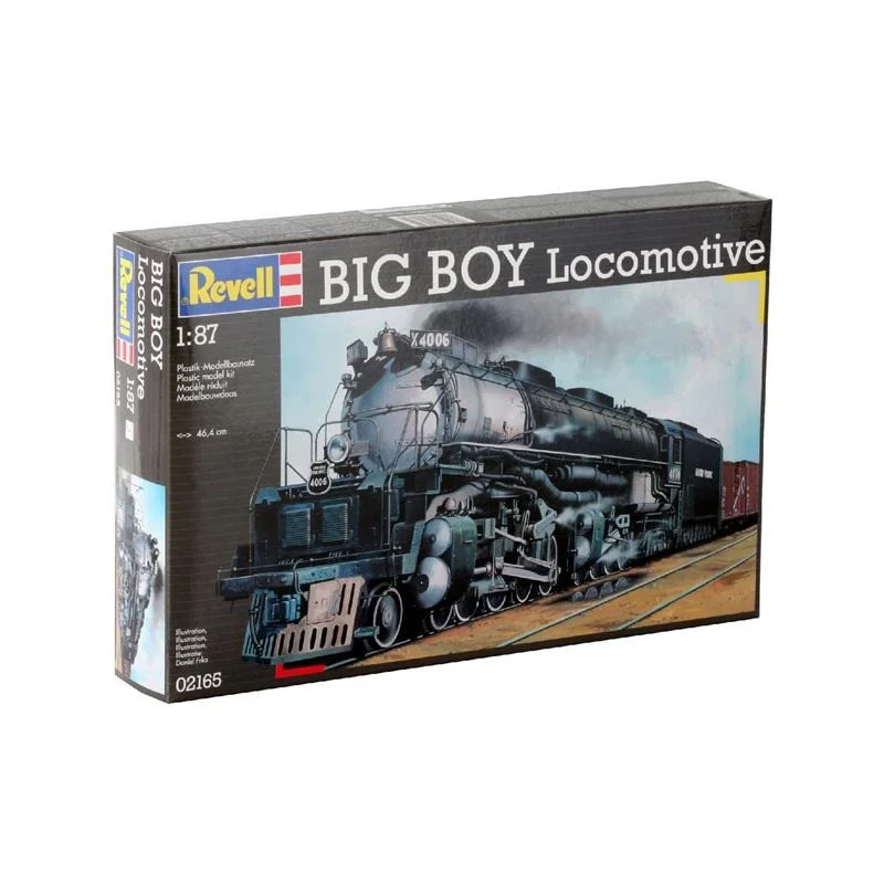 Збірна модель-копія Локомотив Big Boy Locomotive Revell RVL-02165 рівень 3 масштаб 1:87