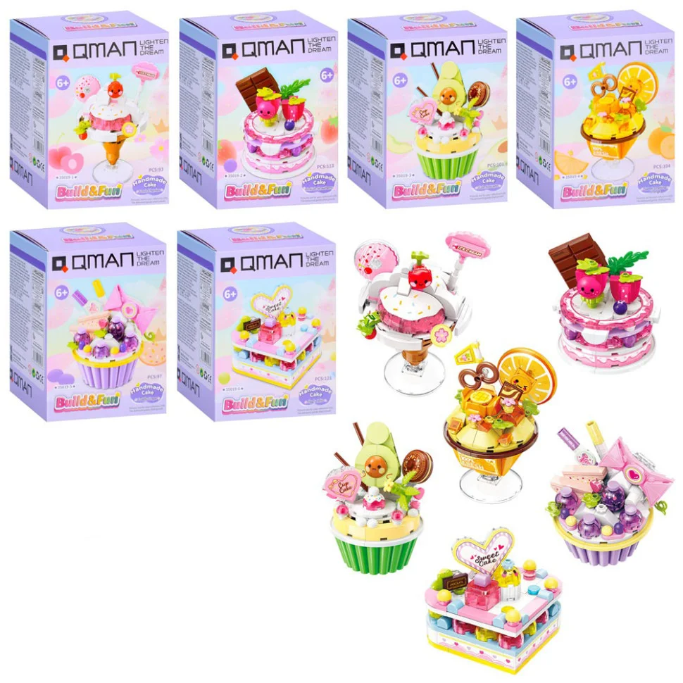 Дитячий конструктор «Солодкі Десерти» Bambi 35019