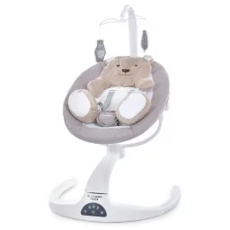 Укачивающий центр-шезлонг HUGS Bambi ME 1077 Beige
