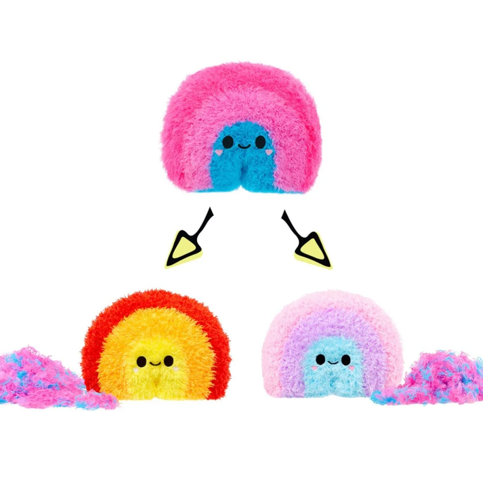 Мягкая игрушка-антистресс ПУШИСТЫЙ СЮРПРИЗ РАДУГА Fluffie Stuffiez 593447-1