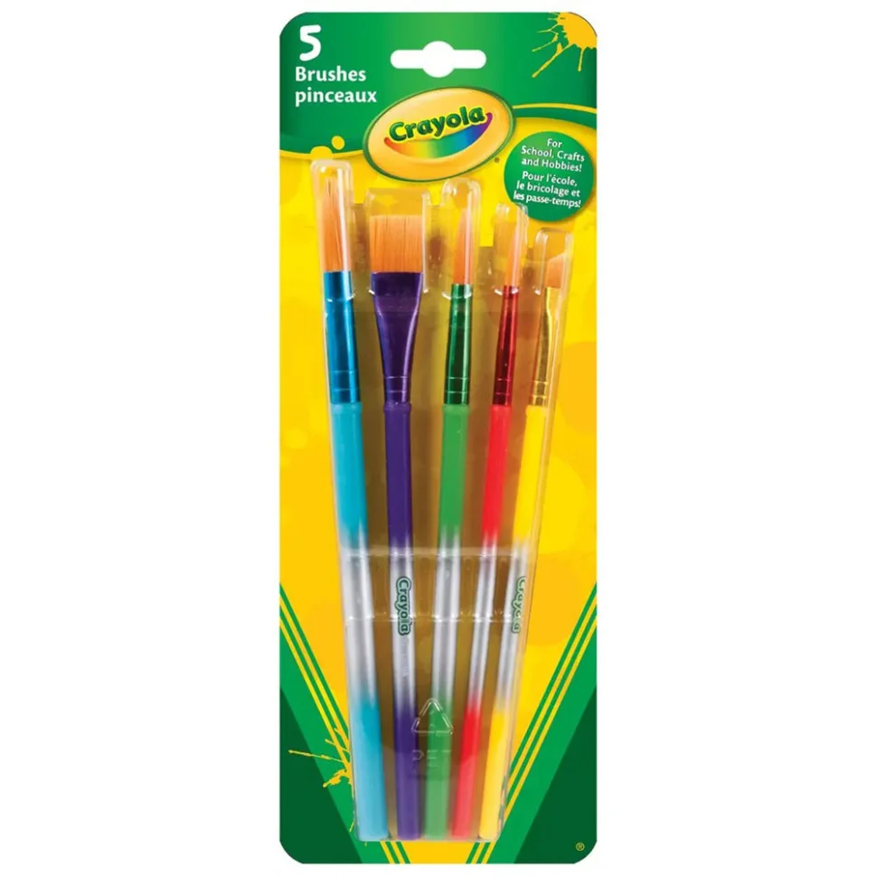 Дитячий набір пензликів Crayola 3007, 5 шт