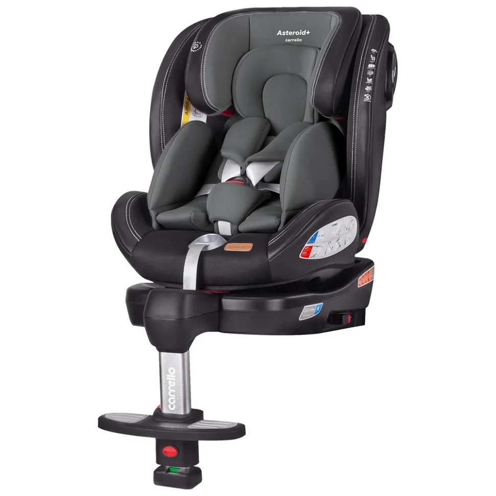 Автокресло детское Asteroid+ CARRELLO CRL-15801 Shale Grey серый