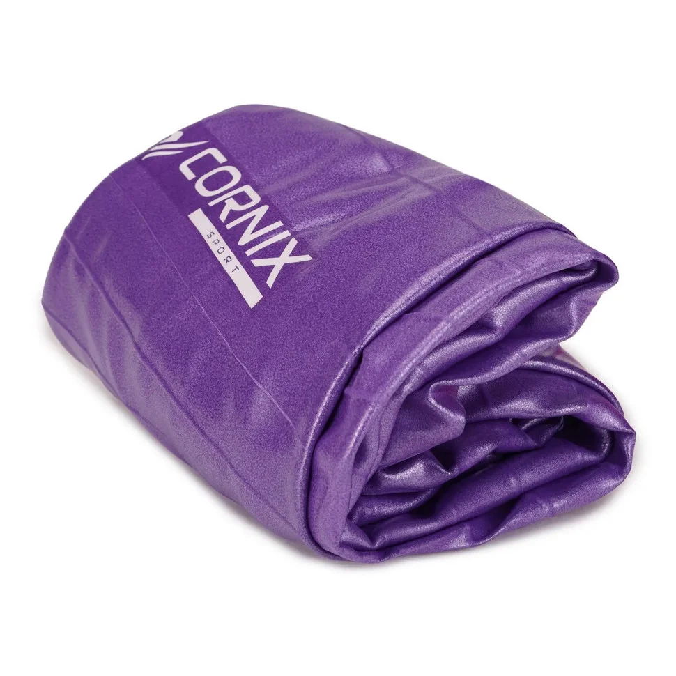 М'яч для фітнесу (фітбол) Cornix XR-0016 Violet 55 см, Anti-Burst