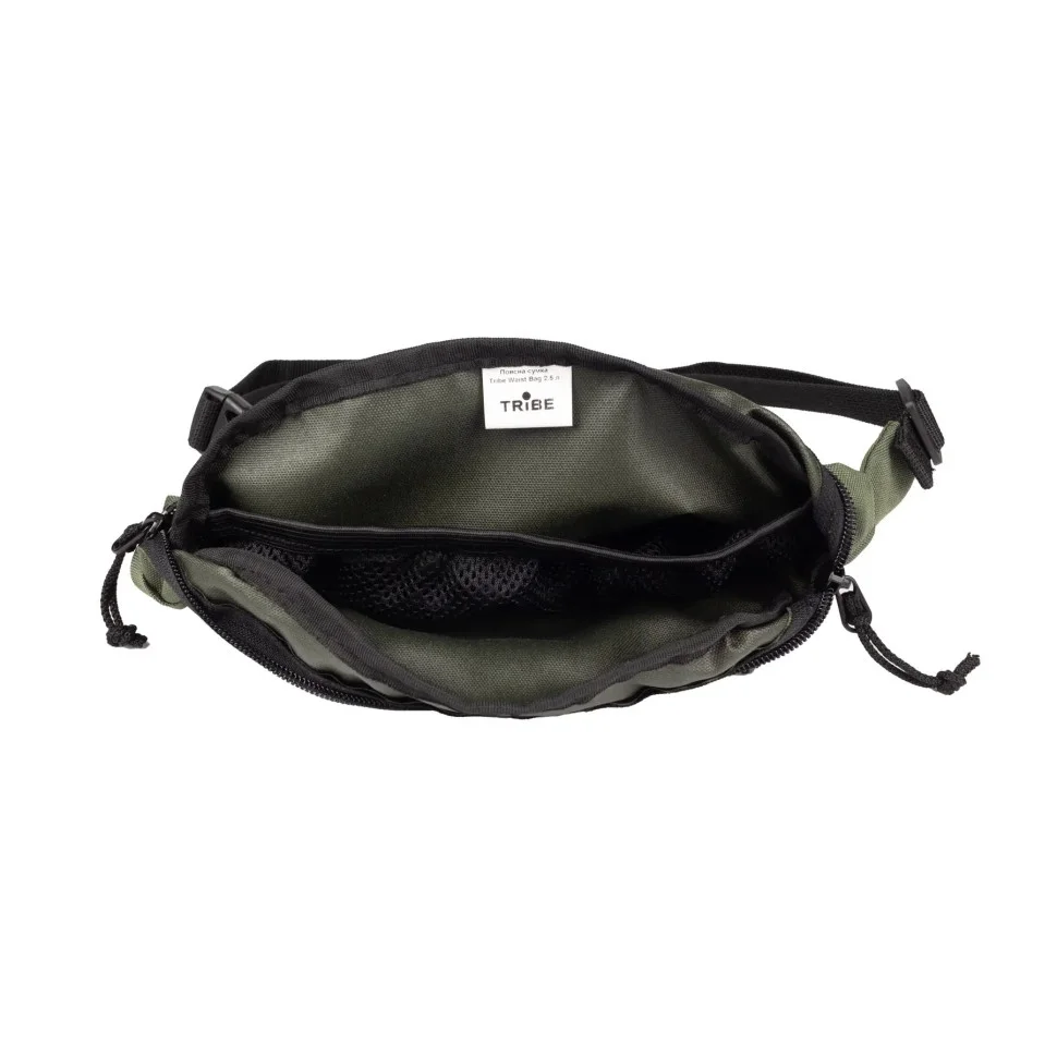 Поясна сумка Waist bag Tribe T-ID-0002-olive 2.5 л, оливковий