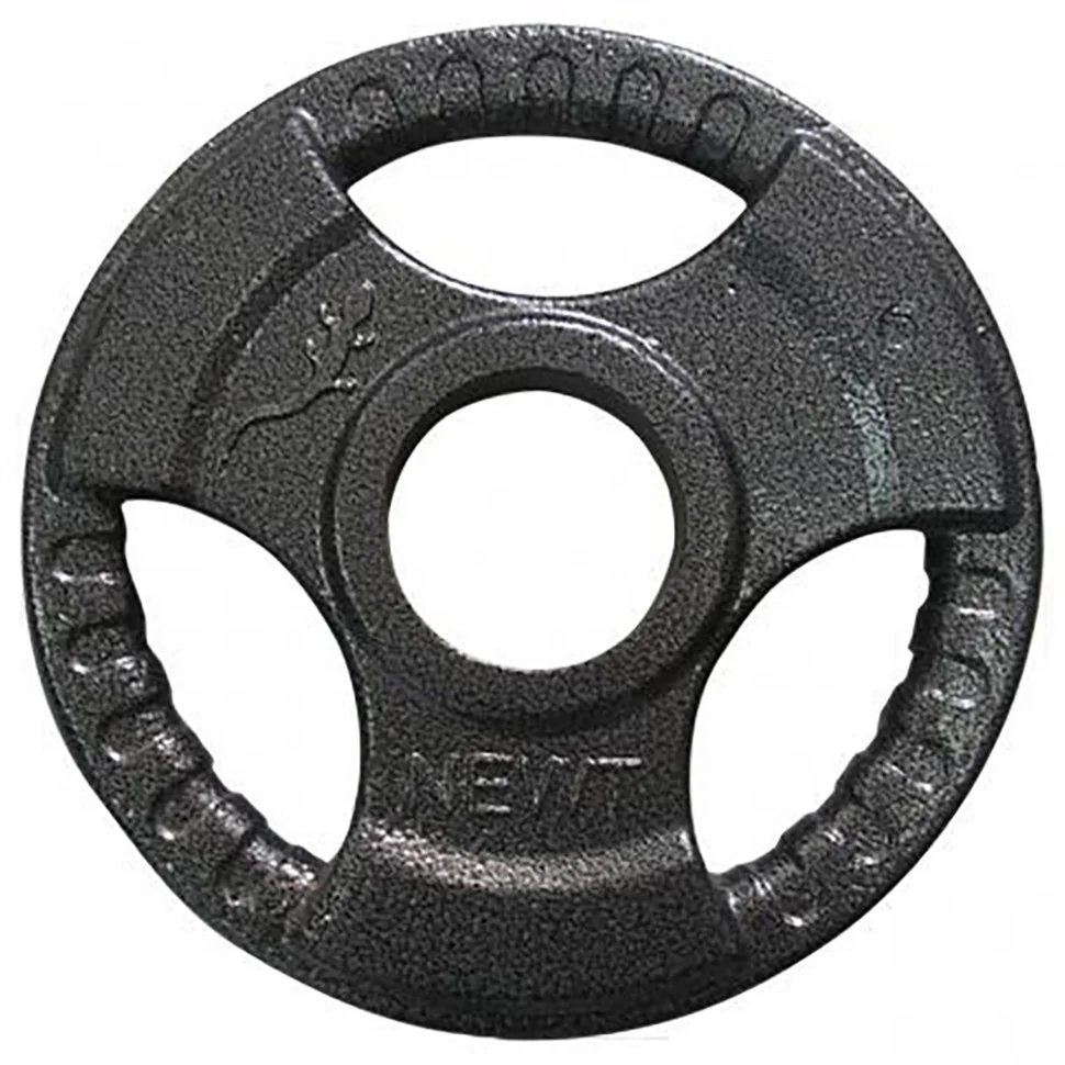 Диск тяжелоатлетический с хватами Newt TI-30-01, 1,25 кг, 31 мм