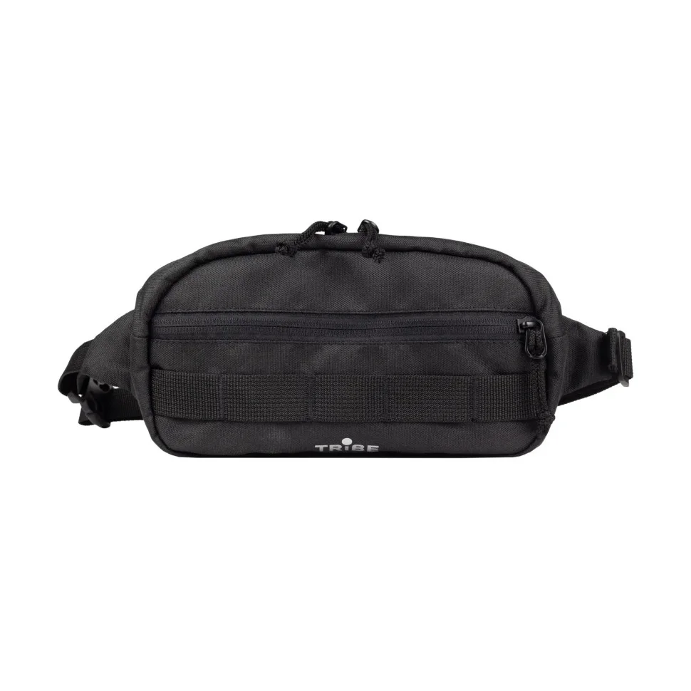 Поясна сумка Waist bag Tribe T-ID-0002-black 2.5 л, чорний