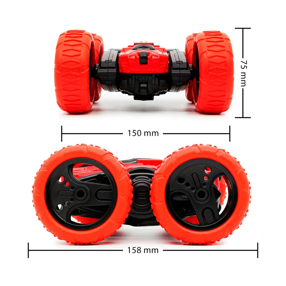 Автомобиль на радиоуправлении ТРЮКОВЫЙ KS DRIVE STURBWB 2.4Ghz, красно-черный