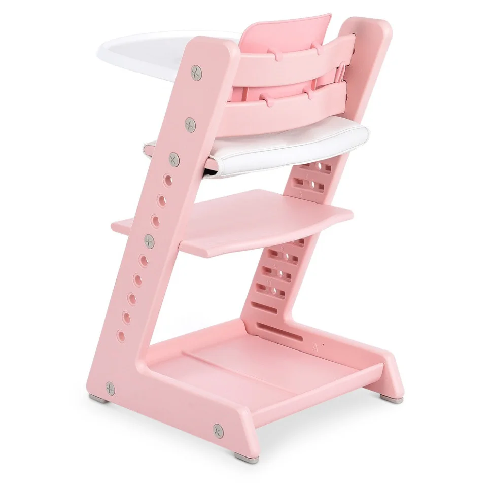 Стульчик для кормления El Camino ME 1101 Pink, , многоступенчатый, розовый