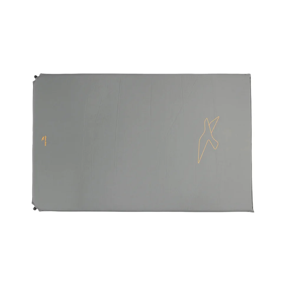 Коврик самонадувающийся Self-inflating Siesta Mat Double (300058) Easy Camp 928482, 5 см, Grey