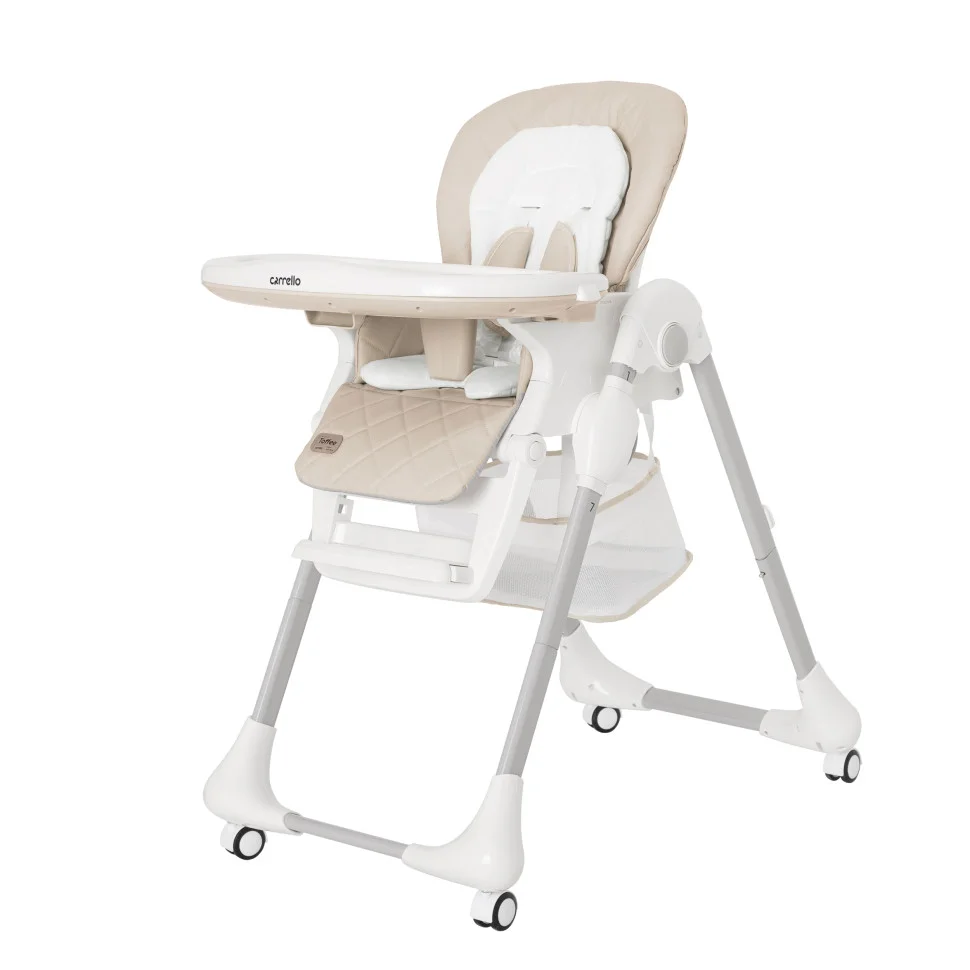 Дитячий стільчик для годування CARRELLO Toffee CRL-9502/3 Light Beige