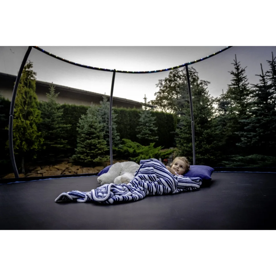 Батут с внутренней сеткой Thunder INSIDE-ELITE-16FT-BLUE Black/Blue 490 см